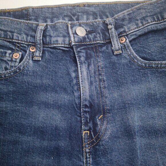 Levis 512 Mens Size 31 Waist Narrow Leg Medium Wash Blue Jeans - Picture 5 of 13